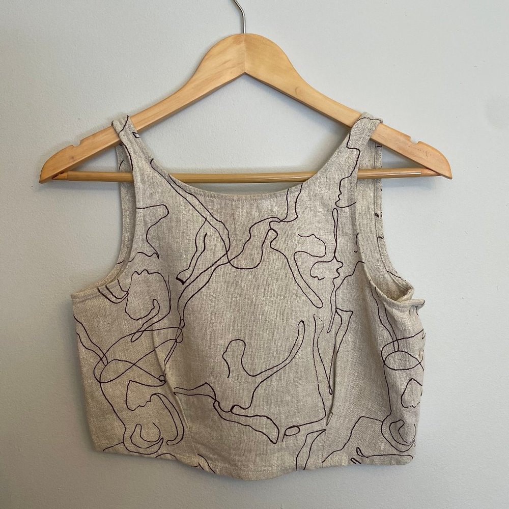 Paloma Wool Colomba Top in Dancing Bodies Print